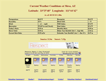 Tablet Screenshot of conwaywx.com